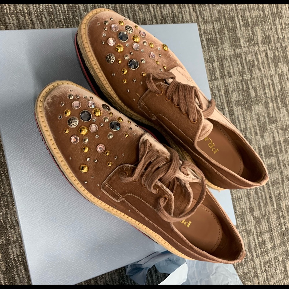 BNIB Prada platform Sz 39.5 - Picture 2 of 5